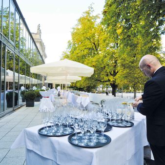 Catering im Wintergarten