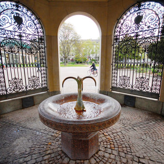 Kochbrunnen am Kranzplatz