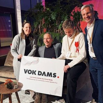 Das Team von VOK DAMS wird auch 2024 wieder beim NEXTLIVE.FESTIVAL dabei sein.