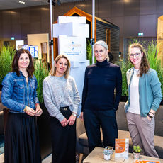 Teamfoto mit Ulrike Theis, Annika Schaad-Diederich, Anne Motzki, Catharina Anselmann