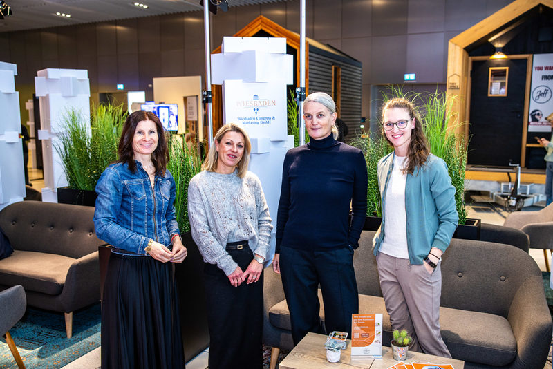 Teamfoto mit Ulrike Theis, Annika Schaad-Diederich, Anne Motzki, Catharina Anselmann