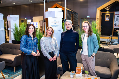 Teamfoto mit Ulrike Theis, Annika Schaad-Diederich, Anne Motzki, Catharina Anselmann